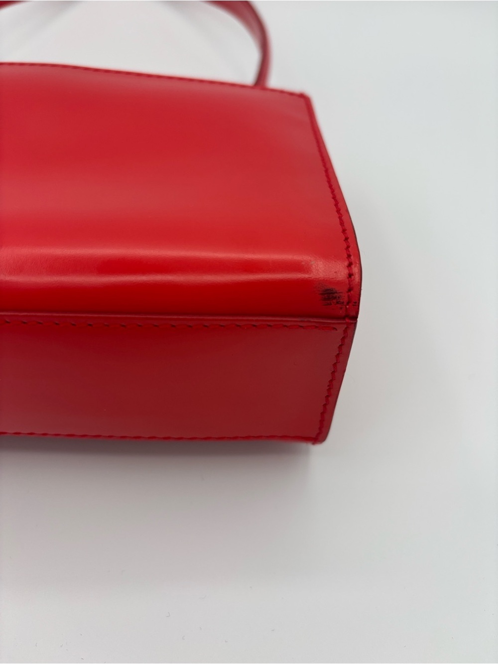 Salvatore Ferragamo Red Shoulder Bag - Leather - Picture 13 of 13